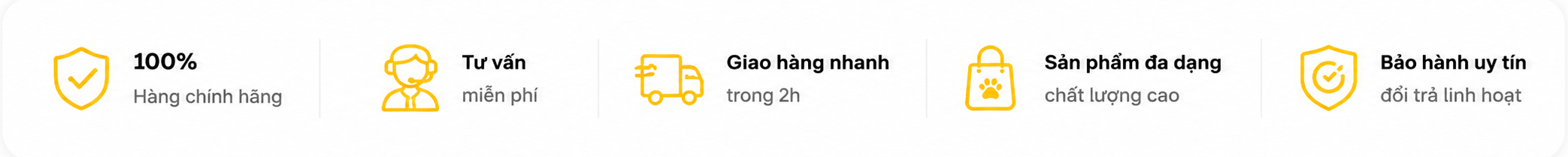 Lợi ích mua sắm tại Petpet